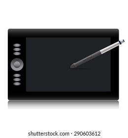 Intuos pen mouse tool vector drawing technology equipment