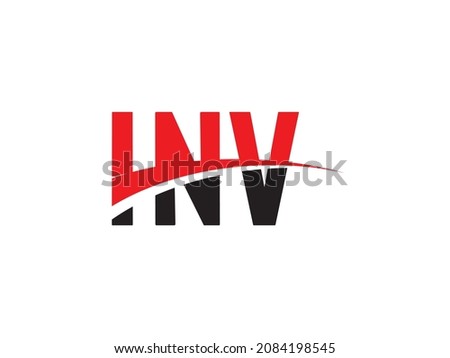 INV Letter Initial Logo Design Vector Illustration