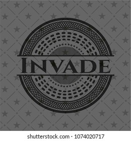 Invade black emblem