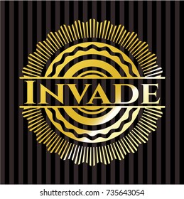 Invade gold emblem