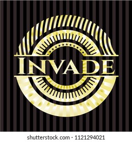 Invade golden badge