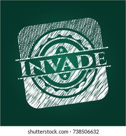 Invade on blackboard