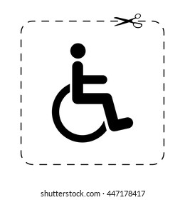 invalid  - black vector icon