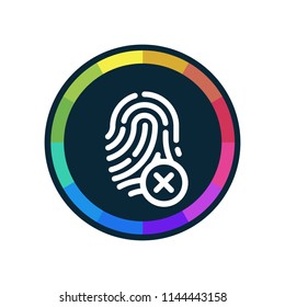 Invalid Fingerprint - App Icon