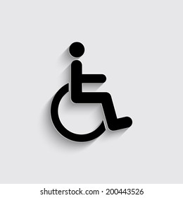 invalid icon on a grey background