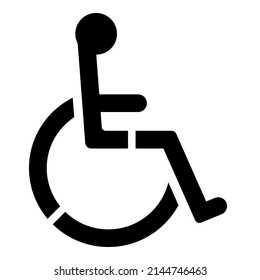 Invalid Sign Flat Icon Isolated On White Background