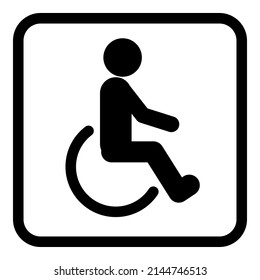 Invalid Sign Flat Icon Isolated On White Background