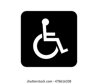 Invalid sign icon, vector illustration. Flat design style.