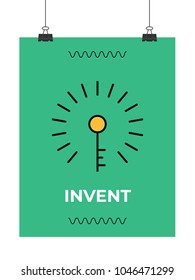 invent key icon