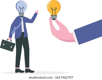 Invent new idea or innovation. knowledge or new skill to achieve work success,

