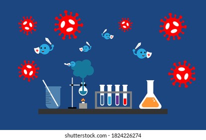 Invented and researched vaccines for disease prevention