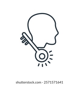 invention flat icons  symbol line elements for infographic web