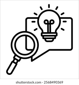 Invention Icon Element For Design