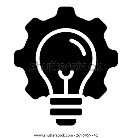 Invention Icon Element For Design