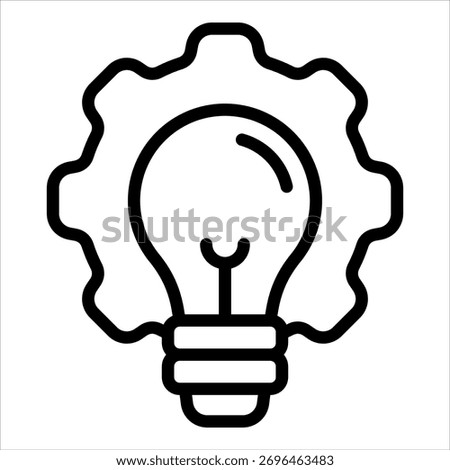 Invention Icon Element For Design