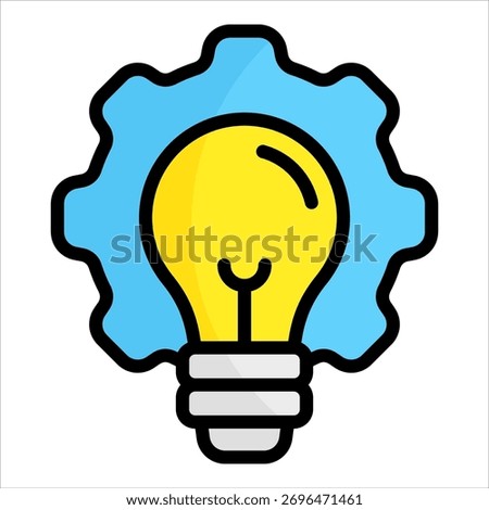 Invention Icon Element For Design