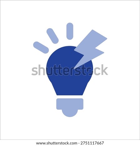 invention icons. simple colored vector illustration