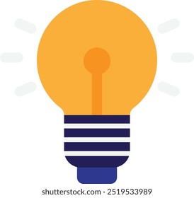 Invention Idea Innovation Icon Vector Flat Illustration