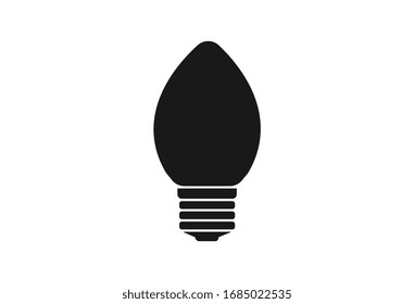 lámpara de invención y luz, simple vector moderno ilustración de diseño de icono.
