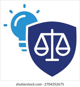 Erfindungsschutz-Icon-Element für Design