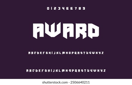 inventive alphabet fonts for modern technologies. Urban athletic, techno, fashion, digital, abstract typeface, futuristic creative logo font. Vector illustration.
