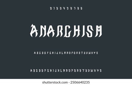 inventive alphabet fonts for modern technologies. Urban athletic, techno, fashion, digital, abstract typeface, futuristic creative logo font. Vector illustration.