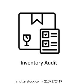 Inventory Audit Vector Outline icons for your digital or print projects.