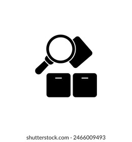 inventory concept line icon. Simple element illustration. inventory concept outline symbol design.