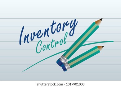 Inventory control concept