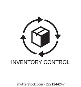 inventory control icon , distribution icon