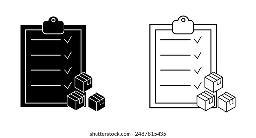 Inventory Control icon on white background