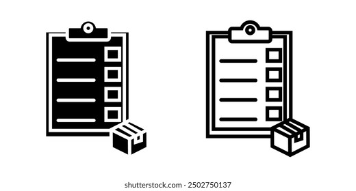 Inventory Control icon on white background