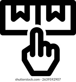 Inventory Control, Select Product, Product Outline Icon