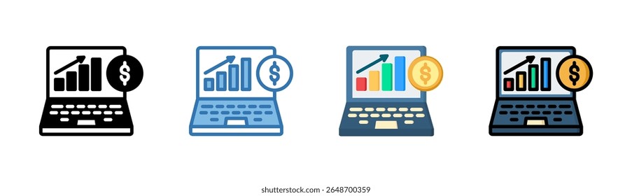 Elemento De Ícone De Previsão De Inventário Para Design