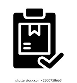 inventory glyph icon illustration vector graphic