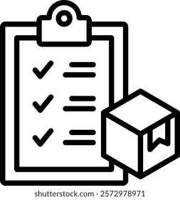 Inventory Icon Element For Design