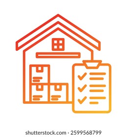 Inventory Icon Element For Design