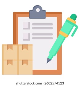 Inventory Icon Element For Design And Vector