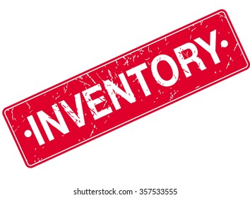 Inventory Stamp Sign