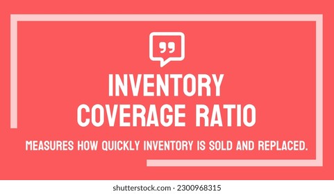 Inventory Turnover Ratio - Financial ratio used to measure a company's inventory efficiency.