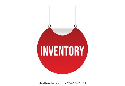 Inventory Vector banner ribbon design