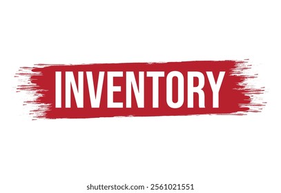 Inventory Vector banner ribbon design