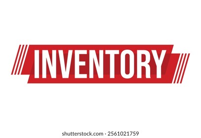 Inventory Vector banner ribbon design