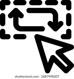 Ícone Inverter, Inverter, Estrutura de Tópicos de Seleção