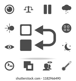 inversion sign icon. web icons universal set for web and mobile