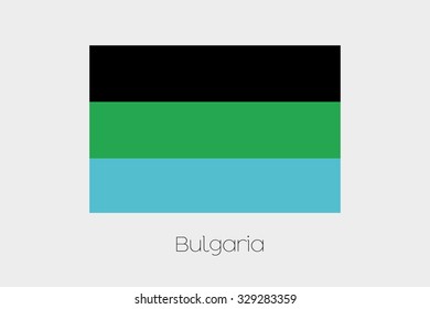 An Inverted Flag of  Bulgaria