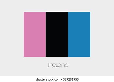 An Inverted Flag of Ireland