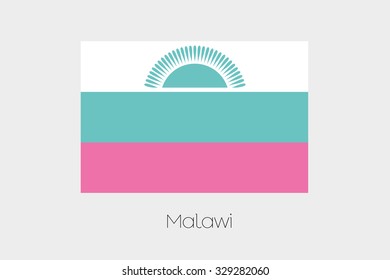 An Inverted Flag of Malawi