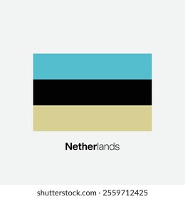 An Inverted flag of Netherlands illustration