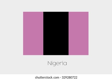 An Inverted Flag of Nigeria